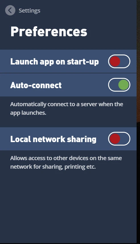 Mullvad VPN — Screenshot 4